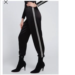 Alice & Olivia Pete Crystal Jogger Pants